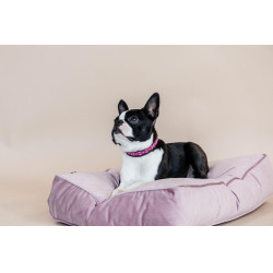 Handgefertigte Perlen-Hundehalsband Kentucky Pink Rosa Handgefertigte Perlen-Hundehalsband Kentucky Pink Rosa