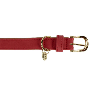 Hundehalsband Vegan Leather Kentucky Rot