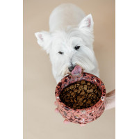 Hundenapf aus Terrazzo-Stein Kentucky Braun Hundenapf aus Terrazzo-Stein Kentucky Braun