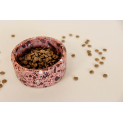 Hundenapf aus Terrazzo-Stein Kentucky Braun Hundenapf aus Terrazzo-Stein Kentucky Braun