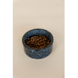 Hundenapf aus Terrazzo-Stein Kentucky Schwarz