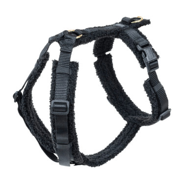 Hundegeschirr Active Teddy Fleece Kentucky Schwarz