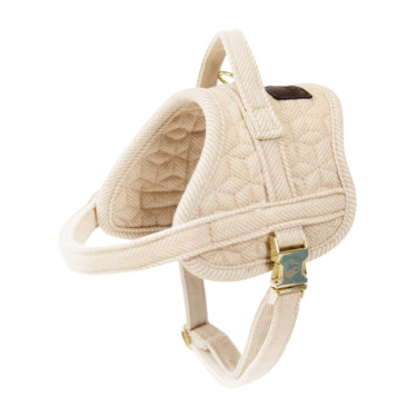 Harnais pour chien Body Safe Wool Kentucky Beige