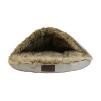 Hundebett Igloo Kentucky Braun