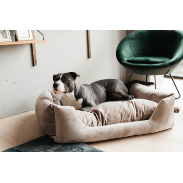 Lit pour chien Velvet Kentucky Beige Lit pour chien Velvet Kentucky Beige