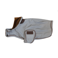 Hundemantel reflektierend & wasserabweisend Kentucky Silber Hundemantel reflektierend & wasserabweisend Kentucky Silber