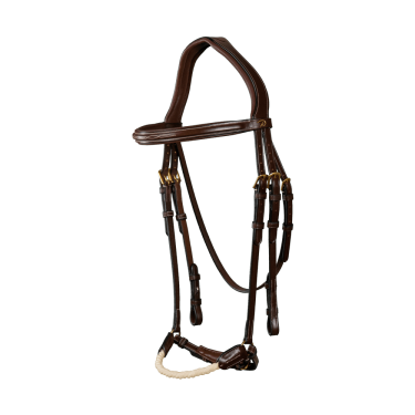 Bridon Muserolle Allemande Corde D Collection by Dy'on Brun