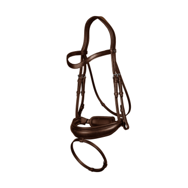 Kombiniertes Reithalfter Breit New English Collection by Dy'on