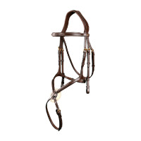 Reithalfter mit kombiniertem Nasenriemen D Collection by Dy'on Braun