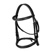 Trensenzaum Französisches Reithalfter US Collection by Dy'on Schwarz