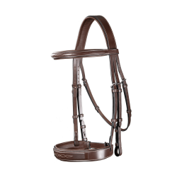 Reithalfter mit breitem Nasenriemen Hunter US Collection by Dy'on Braun