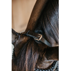 Geflochtene Trainingszäumung Working von Dy'on Schwarz