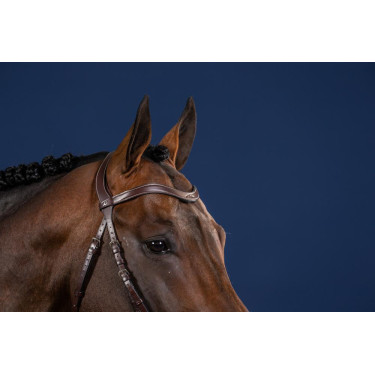 Stirnband V Aus Leder Flach US Kollektion by Dy'on