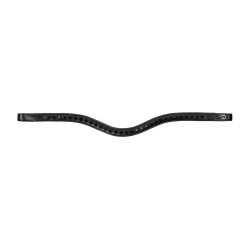V-Stirnband Swarovski Schwarz New English Collection by Dy'on Schwarz