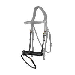 Kombinierte Reithalfter D Collection by Dy'on Schwarz Kombinierte Reithalfter D Collection by Dy'on Schwarz