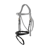 Anatomisches Kombiniertes Reithalfter D Collection by Dy'on Schwarz