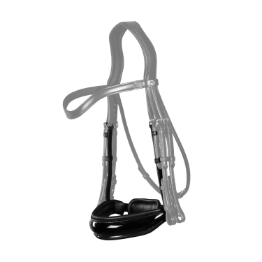 Nasenriemen Breit Verschluss Pull Back Lackleder New English Collection by Dy'on Nasenriemen Breit Verschluss Pull Back Lackleder New English Collection by Dy'on