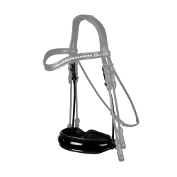 Nasenriemen Breit Verschluss Pull Back Lackiert Dy'on Nasenriemen Breit Verschluss Pull Back Lackiert Dy'on