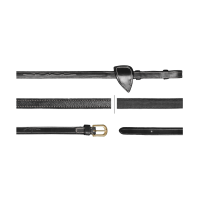 Hunter-Zügel 1/2 D Collection by Dy'on Schwarz Hunter-Zügel 1/2 D Collection by Dy'on Schwarz