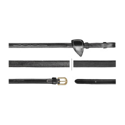 Hunter-Zügel 1/2 D Collection by Dy'on Schwarz Hunter-Zügel 1/2 D Collection by Dy'on Schwarz