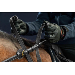 Verstellbare Zügel 5/8 D Collection by Dy'on Schwarz