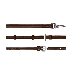 Hunter-Zügel 1/2 mit Karabiner Dy'on