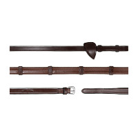 Gummizügel 1/2 mit 7 Stoppern New English Collection by Dy'on Braun