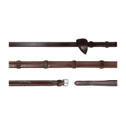 Gummizügel 1/2 mit 7 Stoppern New English Collection by Dy'on Braun