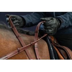 Hunter-Zügel 5/8 mit 7 Stoppern New English Collection by Dy'on