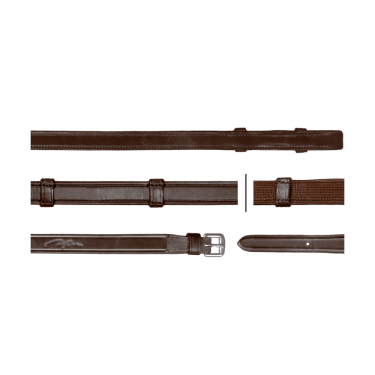 Hunter-Grip-Zügel mit 7 Stoppern 5/8 (Ohne Stopper) Dy'on Braun Hunter-Grip-Zügel mit 7 Stoppern 5/8 (Ohne Stopper) Dy'on Braun