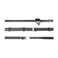 Hunter-Zügel 5/8 mit 7 Stoppern (Ohne Stopper) US Collection by Dy'on Schwarz Hunter-Zügel 5/8 mit 7 Stoppern (Ohne Stopper) US Collection by Dy'on Schwarz