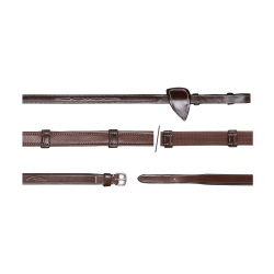 Hunter-Zügel 5/8 mit 7 Stoppern (Ohne Stopper) US Collection by Dy'on Braun Hunter-Zügel 5/8 mit 7 Stoppern (Ohne Stopper) US Collection by Dy'on Braun