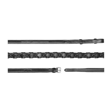 Geflochtene Zügel 1/2 US Collection by Dy'on Schwarz