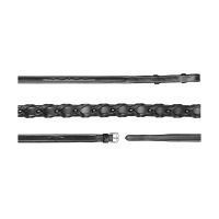 Geflochtene Zügel 5/8 US Collection by Dy'on Schwarz
