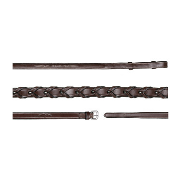 Geflochtene Zügel 5/8 US Collection by Dy'on Braun