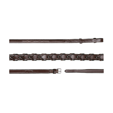 Geflochtene Zügel 5/8 US Collection by Dy'on Braun