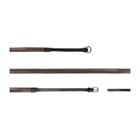 Gogue-Zügel Gummiert 1/2 Working By Dy'on Braun Gogue-Zügel Gummiert 1/2 Working By Dy'on Braun