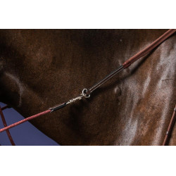 Gogue-Zügel Gummiert 1/2 Working By Dy'on Braun Gogue-Zügel Gummiert 1/2 Working By Dy'on Braun