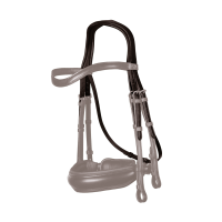 Trensenzaum Kopfstück Dressur New English Collection by Dy'on Braun