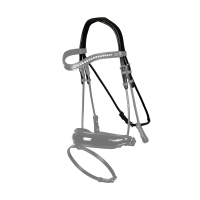 Tétière Type Dressage Dy'on Noir