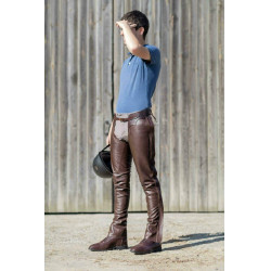 Lange Chaps Leder Dy'on