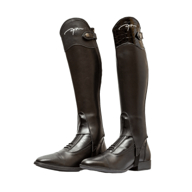 Mini-Chaps Exel Dy'on Schwarz Kroko