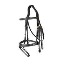 Trense Kombinierter Reithalfter D Collection by Dy'on Schwarz Trense Kombinierter Reithalfter D Collection by Dy'on Schwarz