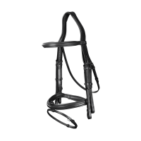 Trense Kombinierter Reithalfter New English Collection by Dy'on Schwarz