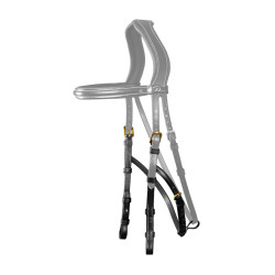 Backenstücke für Hackamore D Collection by Dy'on Schwarz