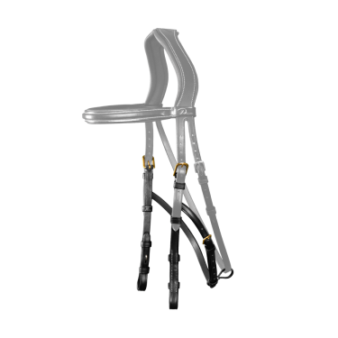 Backenstücke für Hackamore D Collection by Dy'on Schwarz
