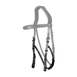 Backenstücke für Hackamore New English Collection by Dy'on Schwarz