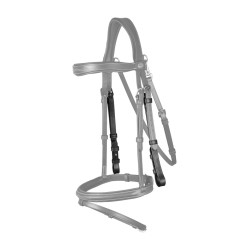 Gebissstücke mit Creme-Nähten Working by Dy'on Schwarz Gebissstücke mit Creme-Nähten Working by Dy'on Schwarz