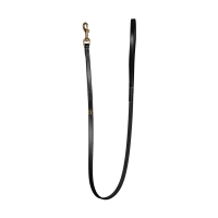 Lederhundehalsband Klassisch Dy'on Schwarz Lederhundehalsband Klassisch Dy'on Schwarz