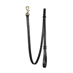 Verstellbare Hundeleine Dy'on Schwarz